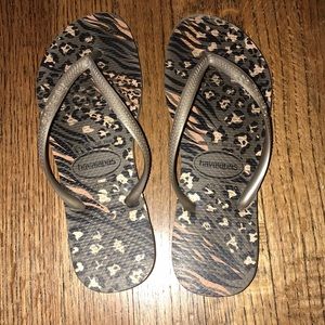 Printed Havaianas Flip Flops